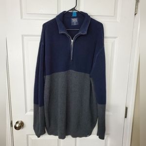 Men's Nautica Jeans Co. Two-Tone Knit Sweater